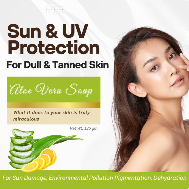 Meeem Aloe Vera Soap - Anti Tan and Sun Damage