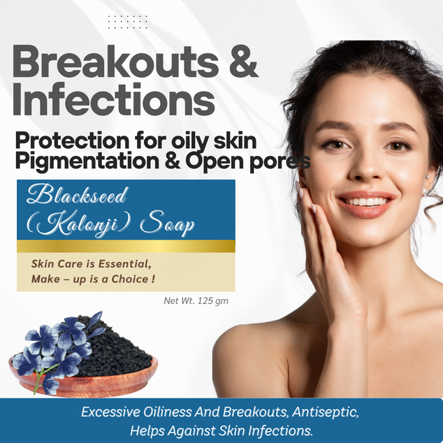 Meeem Blackseed Soap - Antiseptic For Oily Skin and Excessive Breakouts