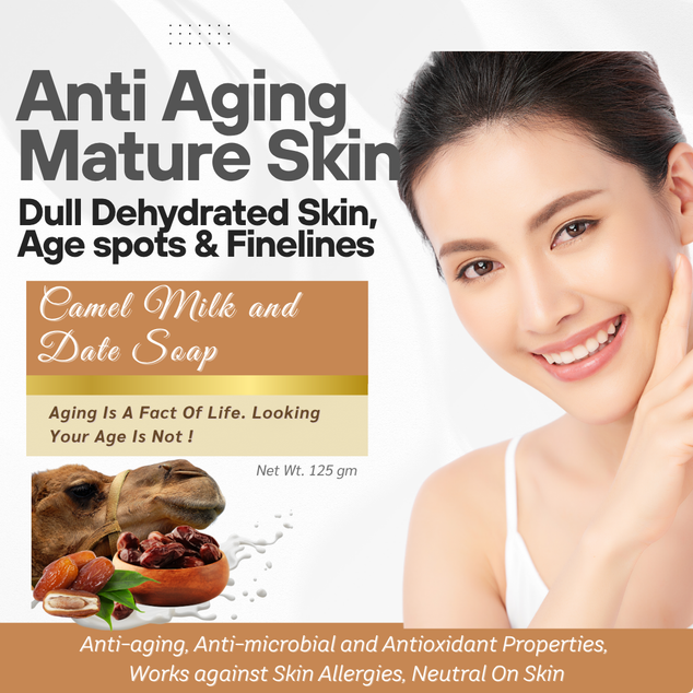 Meeem Camel Milk Soap - Anti Aging & Antioxidant