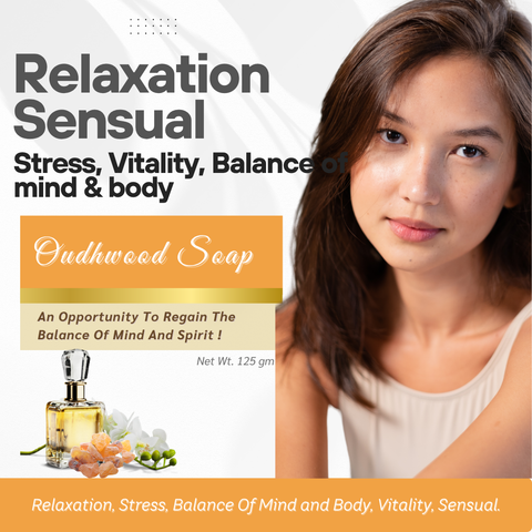 Meeem Oudhwood Soap - Anti Stress & Relaxation