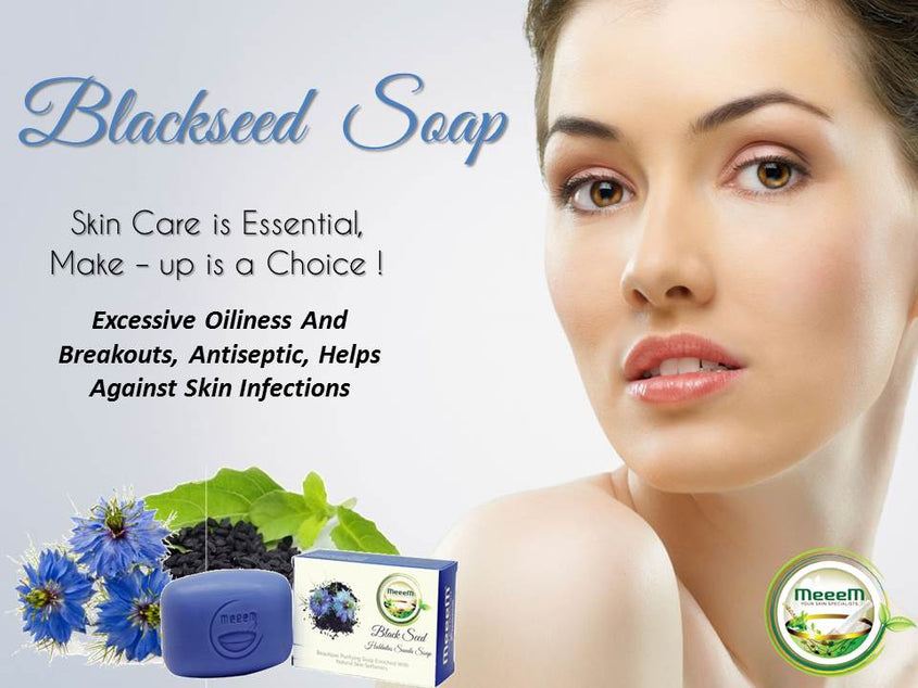 Meeem Blackseed Soap - Antiseptic For Oily Skin and Excessive Breakouts